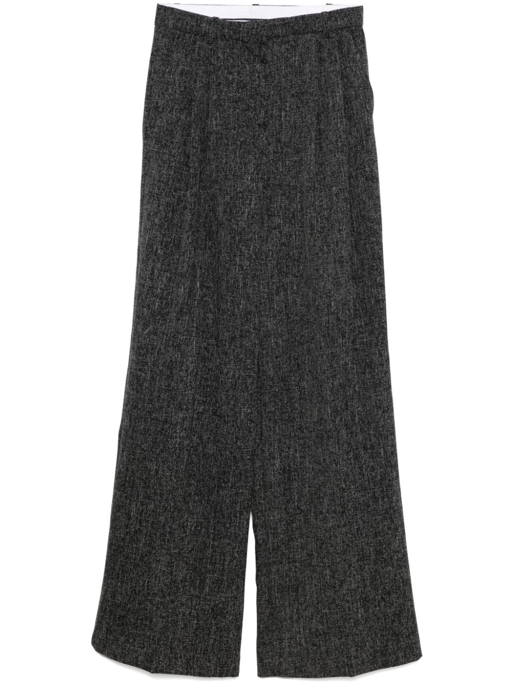 kaos pleated tailored trousers - Black