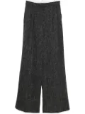 kaos pleated tailored trousers - Black