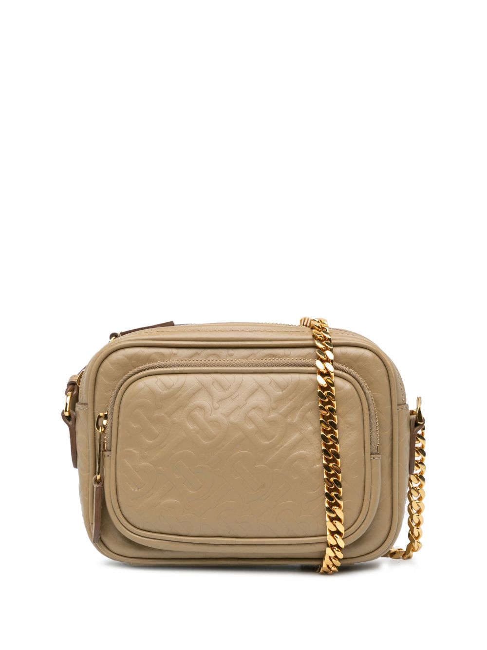 Affordable Burberry 2018-present Embossed Calfskin TB Monogram Camera Chain crossbody bag Women