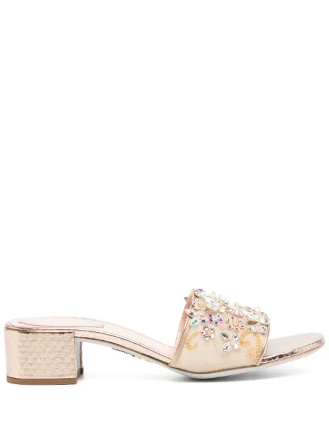 René Caovilla sandalias Cinderella con tacón de 40mm