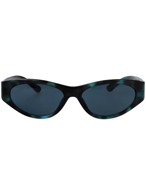 Balenciaga Eyewear BB0367S サングラス | ブルー | FARFETCH JP