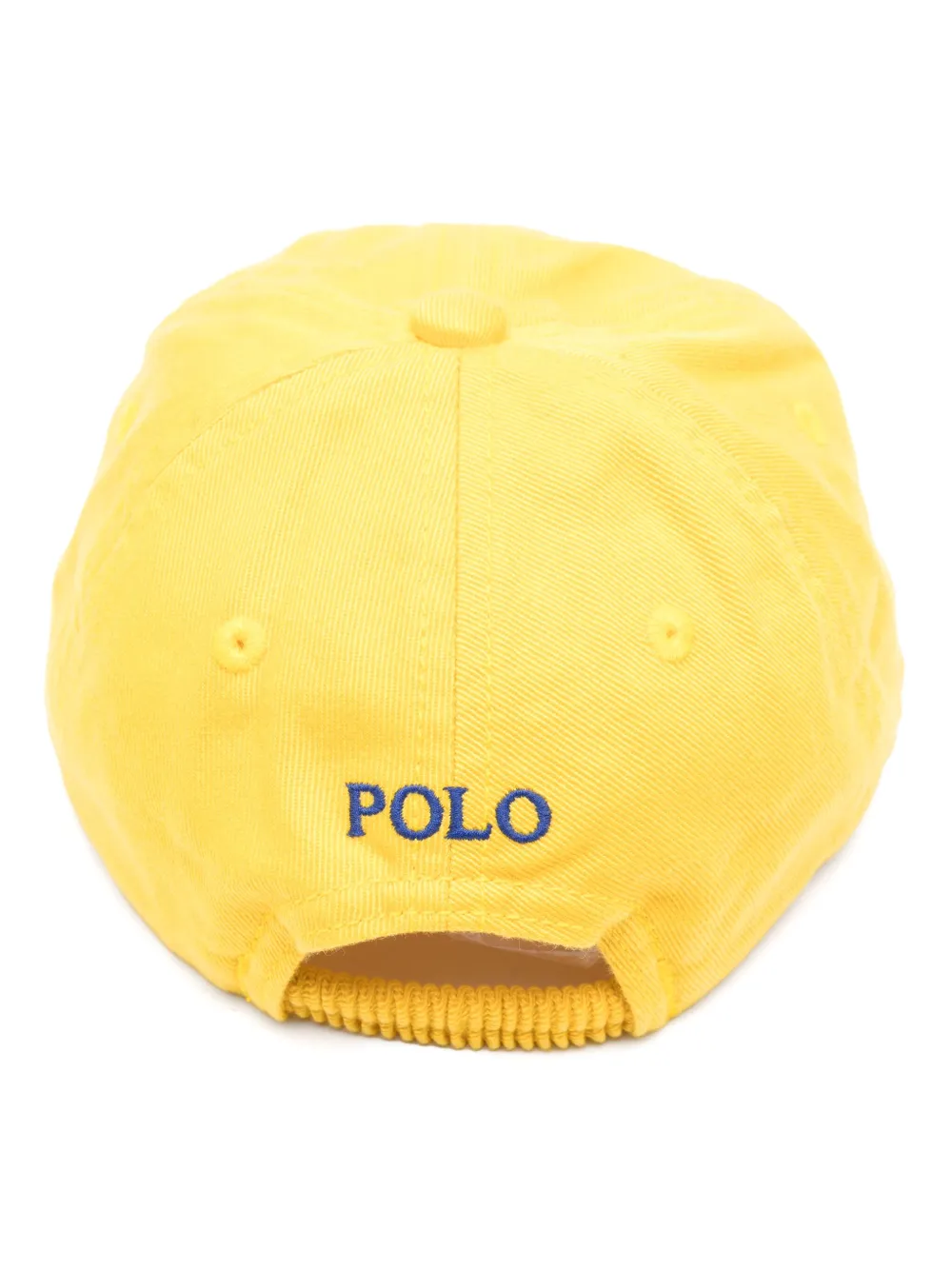 POLO RALPH LAUREN KIDS Pet met borduurwerk Geel