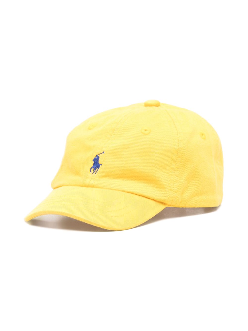 POLO RALPH LAUREN KIDS Polo Pony-embroidered cap - Yellow