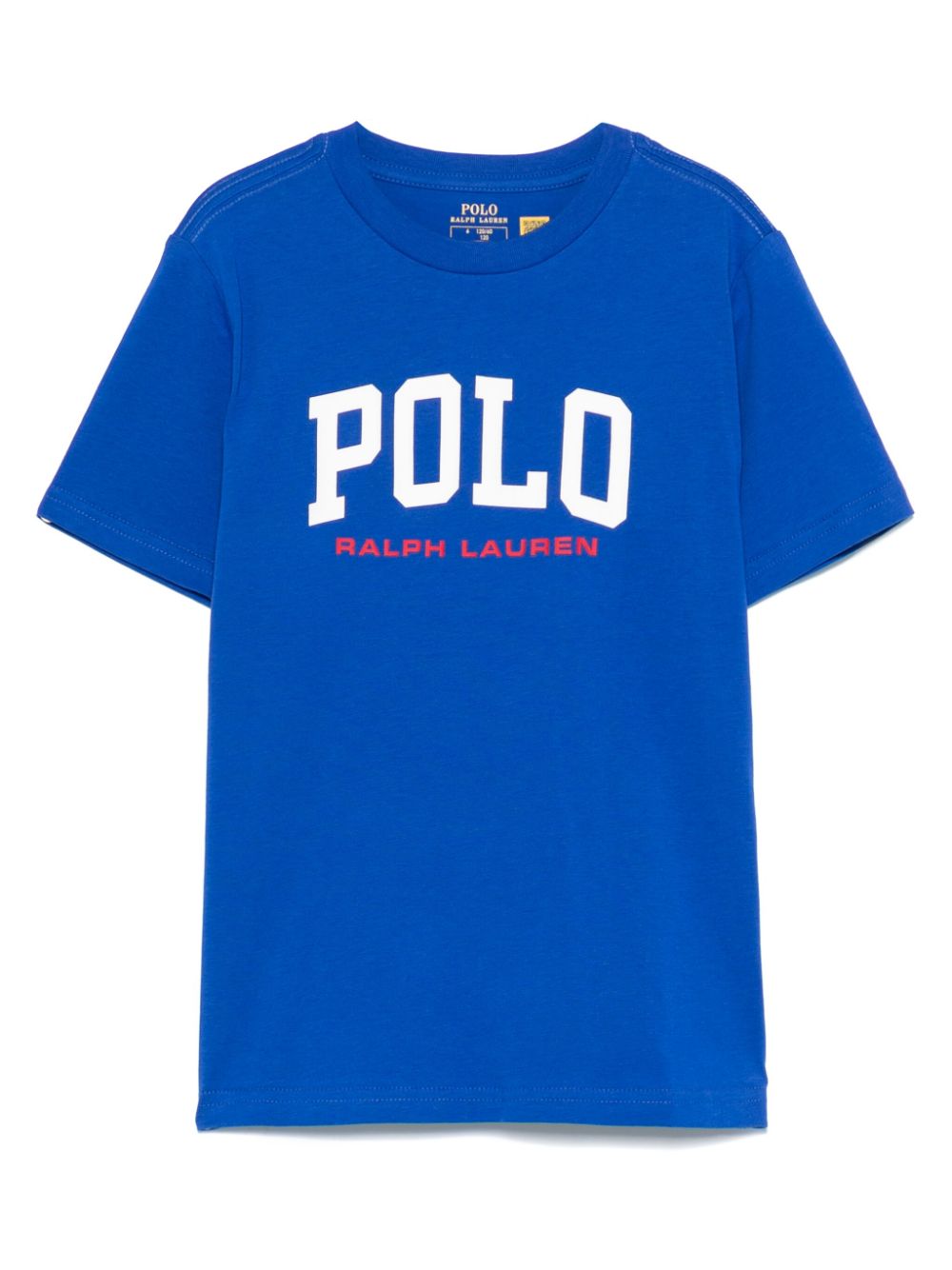 POLO RALPH LAUREN KIDS logo-print cotton T-shirt - Blue