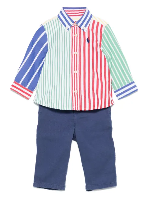 POLO RALPH LAUREN KIDS cotton trouser set