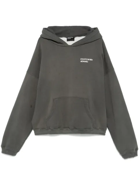 Enfants Riches Déprimés hoodie con logo envejecido