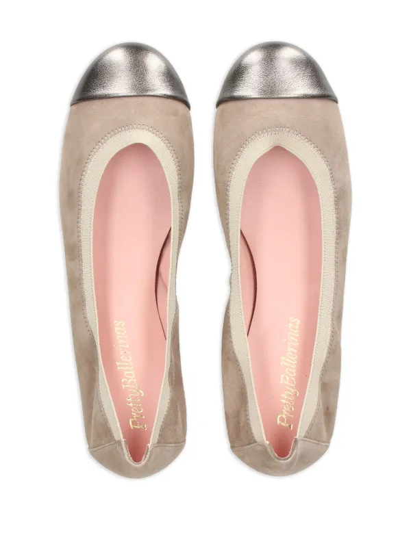Pretty Ballerinas Shirley Ballerinas Neutrals FARFETCH UK