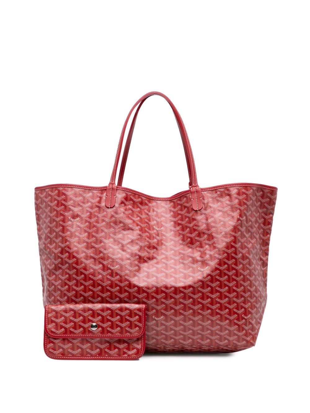 Goyard Pre-Owned 2018 ゴヤールディン サンルイ PM ハンドバッグ | レッド | FARFETCH JP