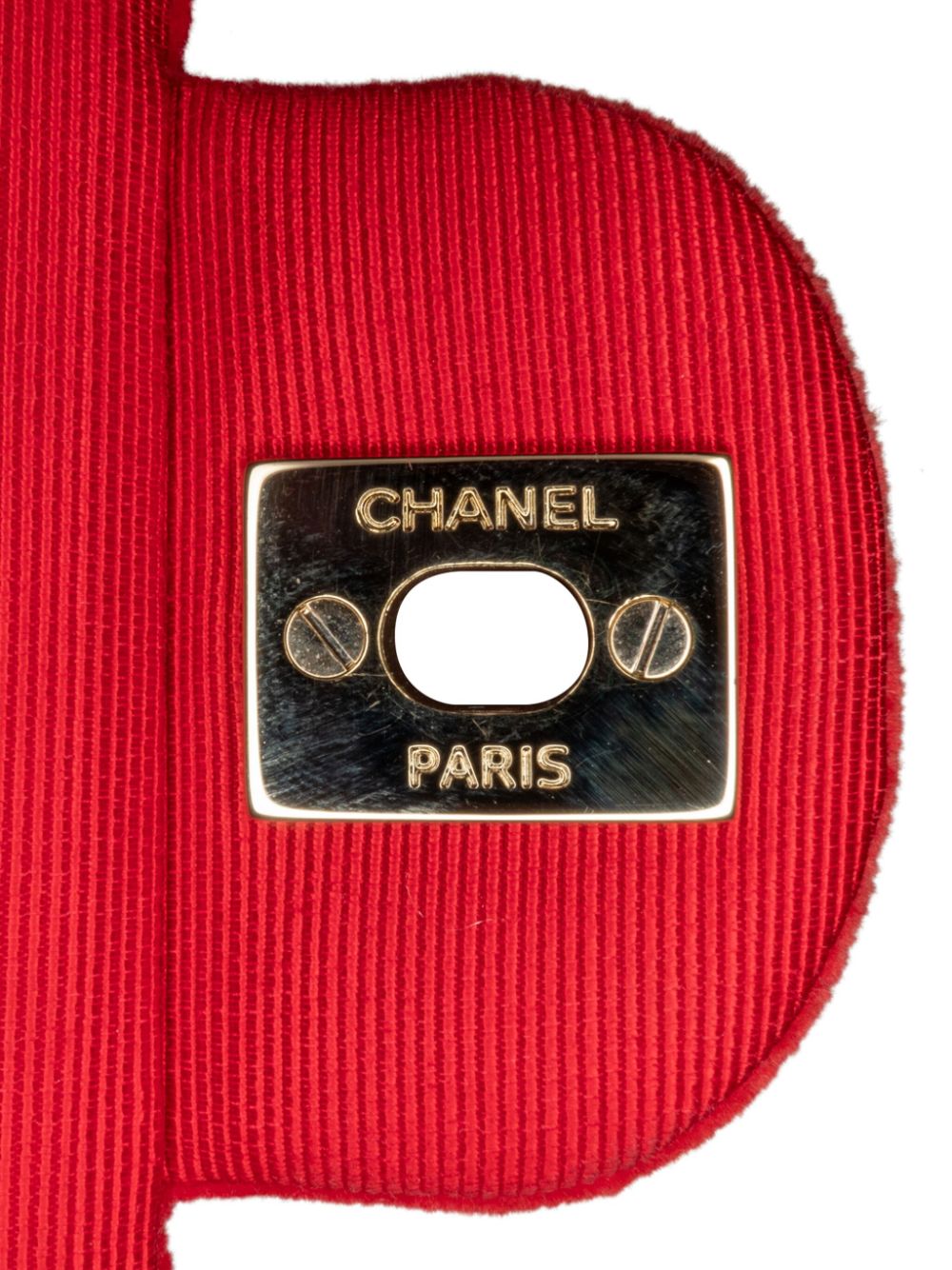 CHANEL 2016-2017 Medium Classic Velvet Double Flap shoulder bag Women