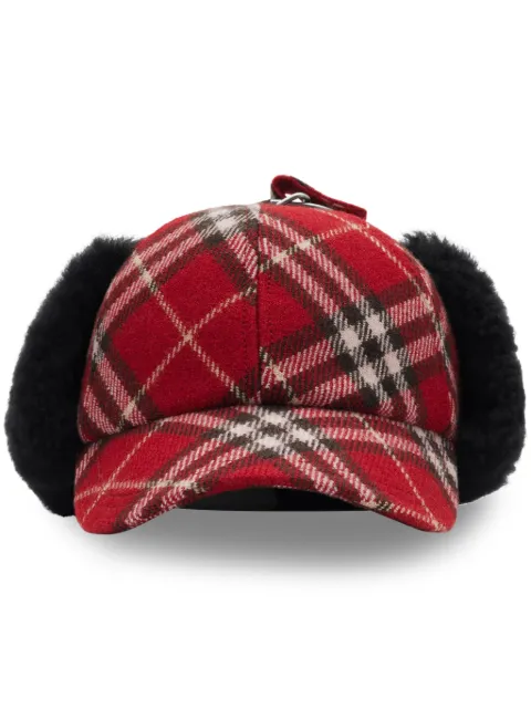 Burberry 耳罩设计棒球帽