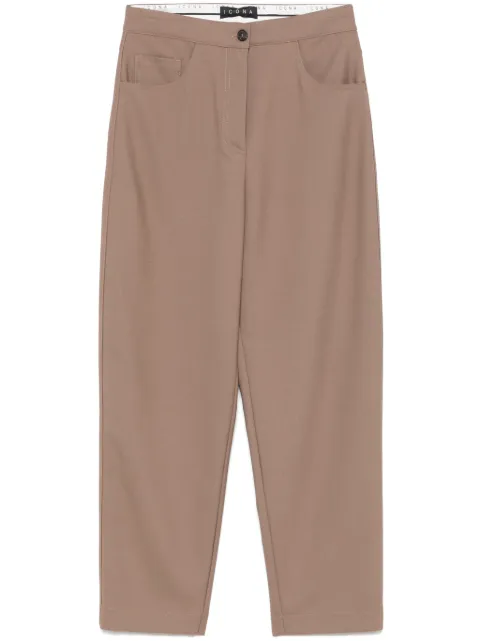 kaos straight-leg trousers