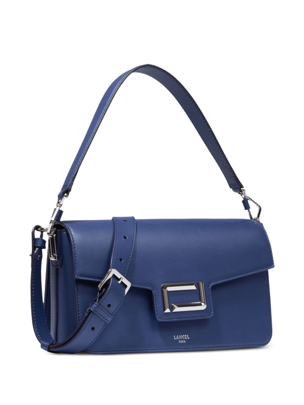 Lancel Angele M schoudertas Blauw