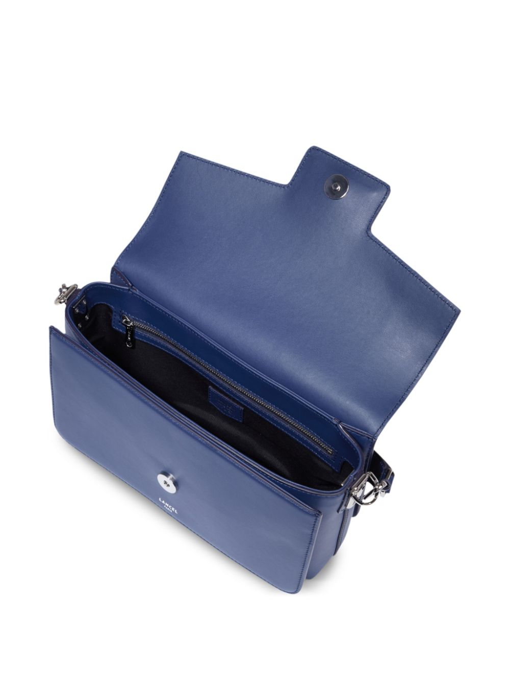 Lancel Angele M schoudertas Blauw