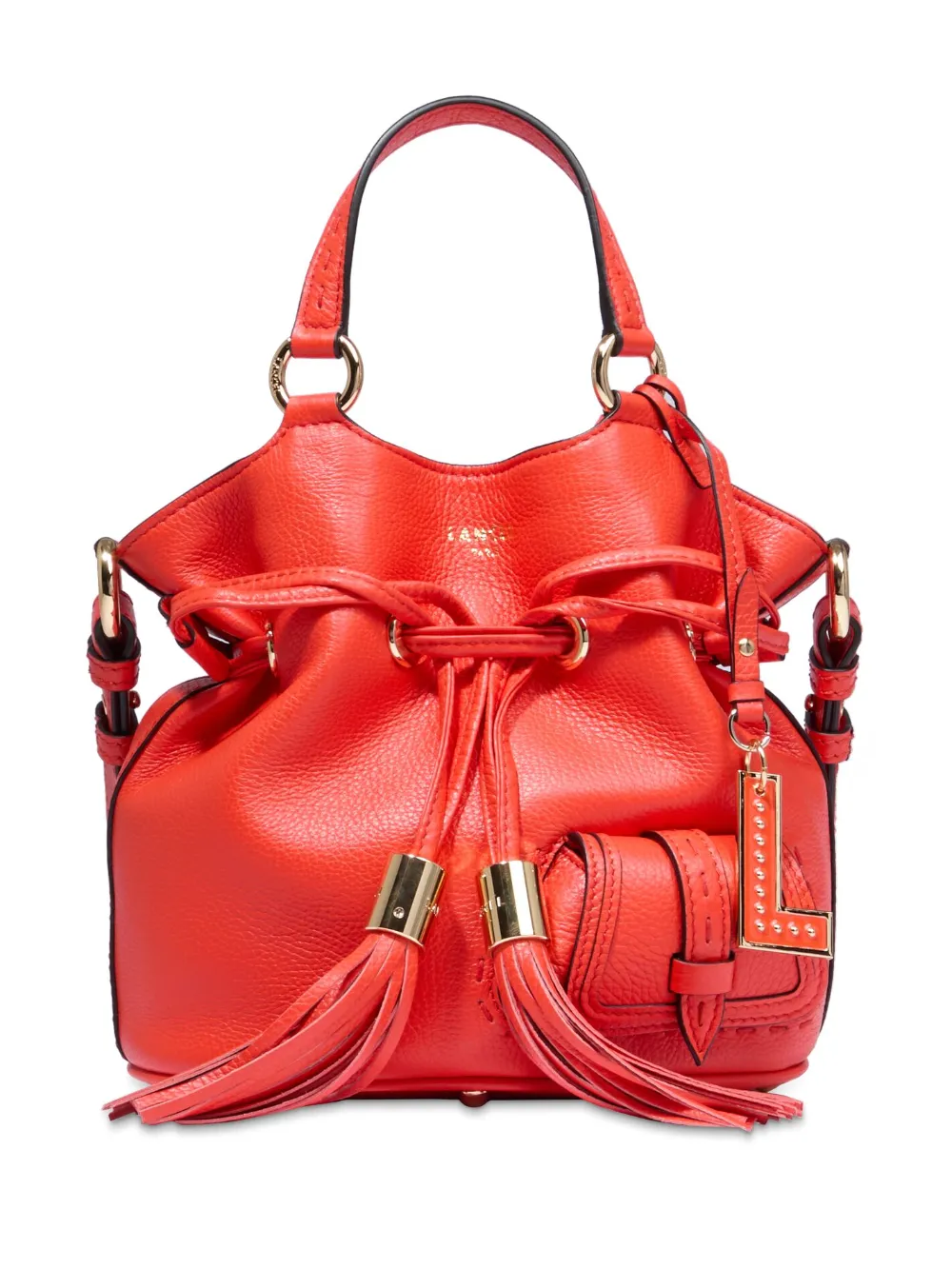 Lancel small Premier Flirt bucket bag - Orange