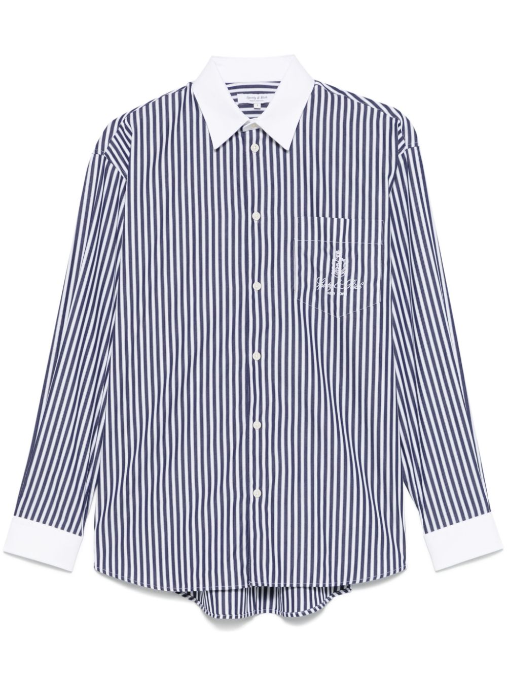 Sporty & Rich Vendome shirt Blauw