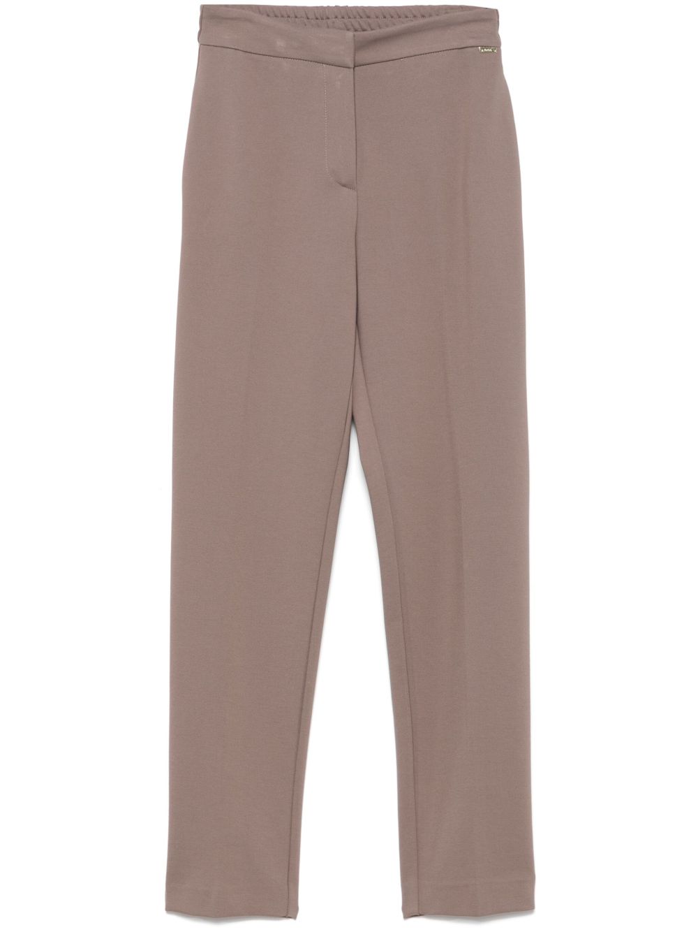 kaos jersey straight-leg trousers - Brown