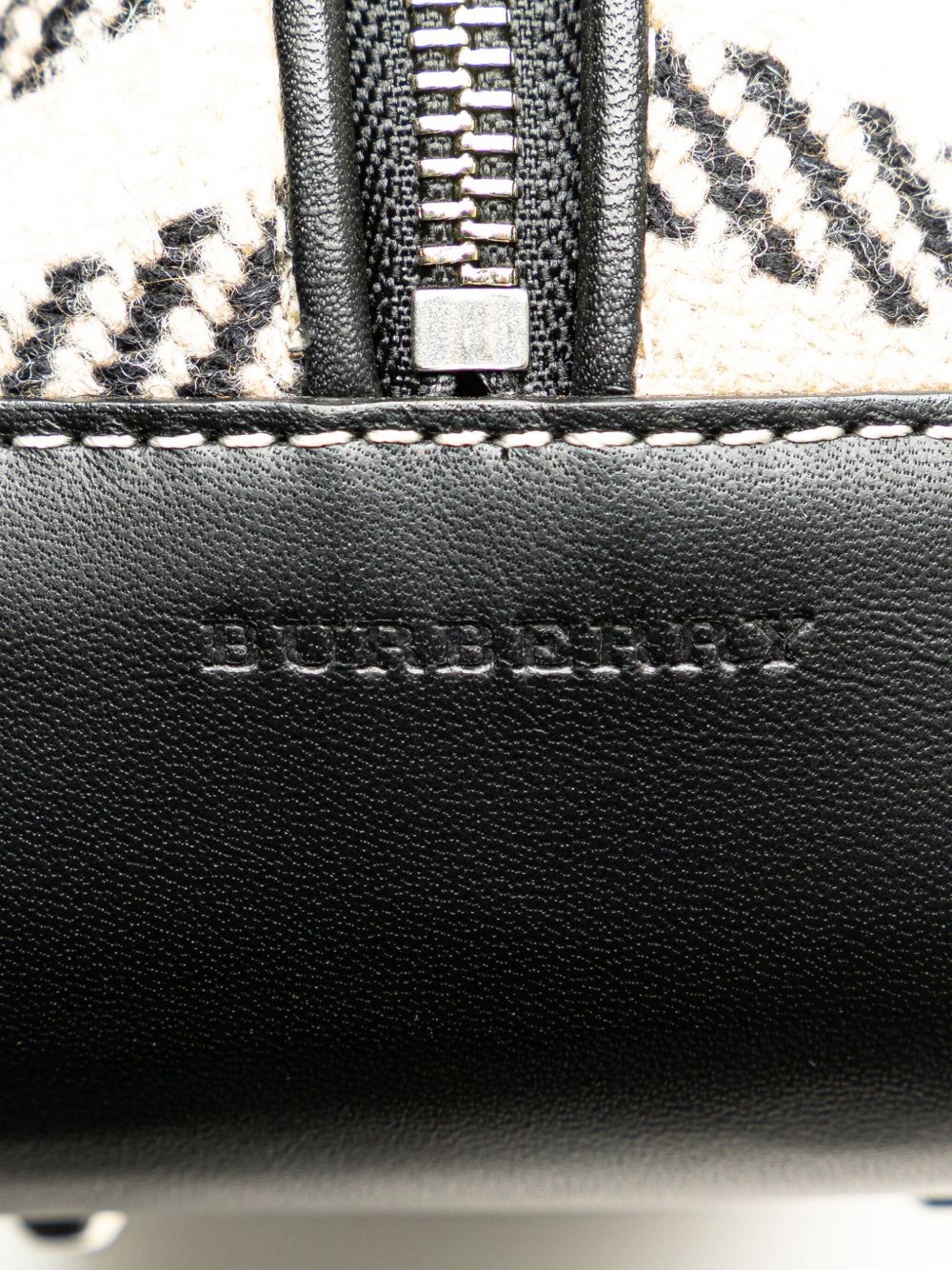 Affordable Burberry 2010-2017 Supernova Check Wool handbag Women