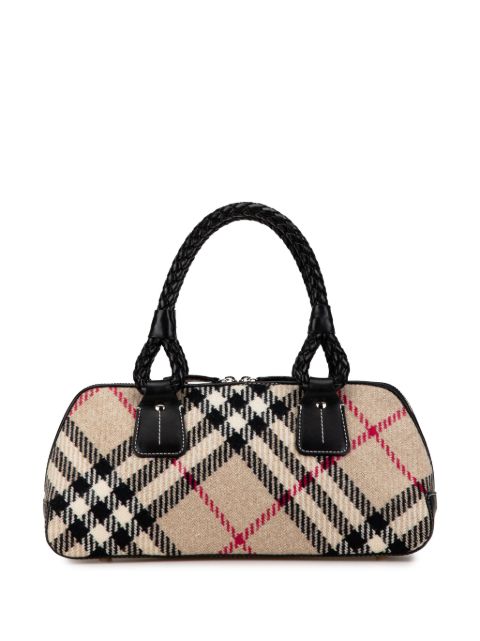 Burberry 2010-2017 Supernova Check Wool handbag Women