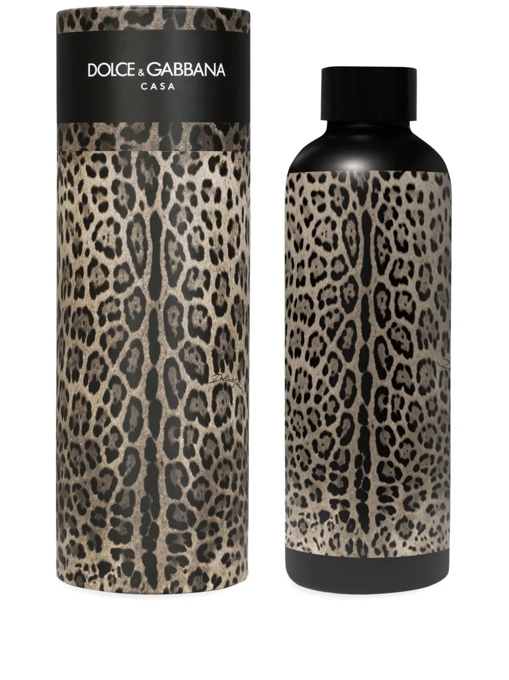 Dolce & Gabbana leopard-print thermos | Neutrals | Image 1