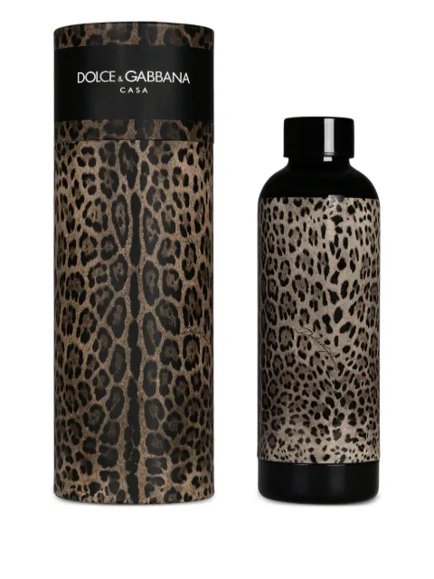 Dolce & Gabbana leopard-print thermos