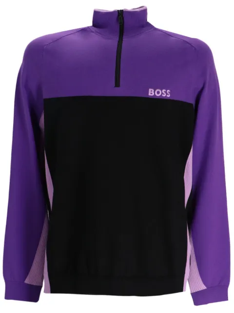 BOSS colour-block sweatshirt