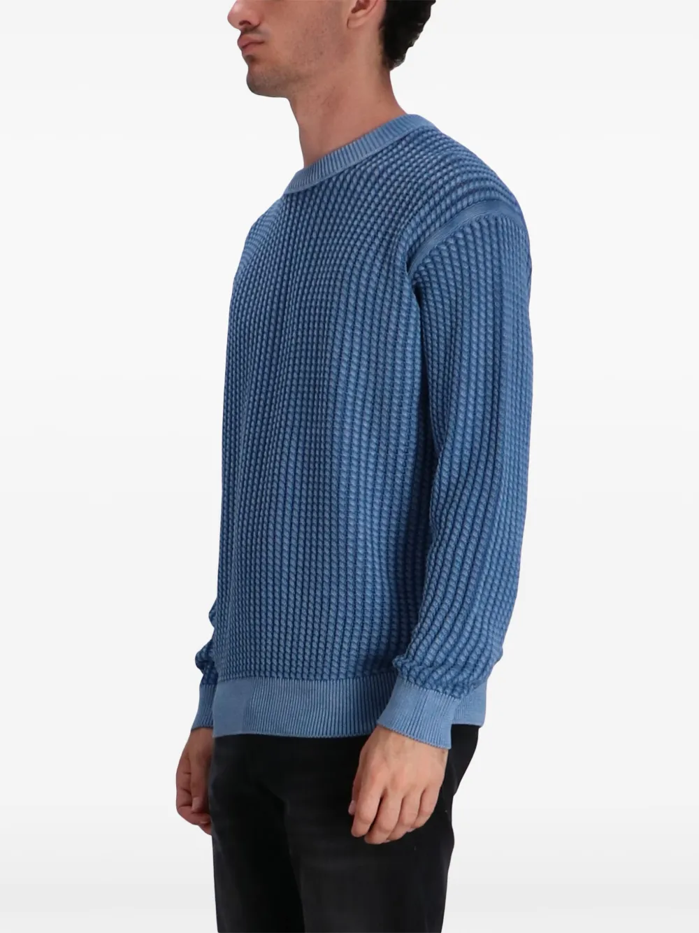 BOSS Agolan trui Blauw