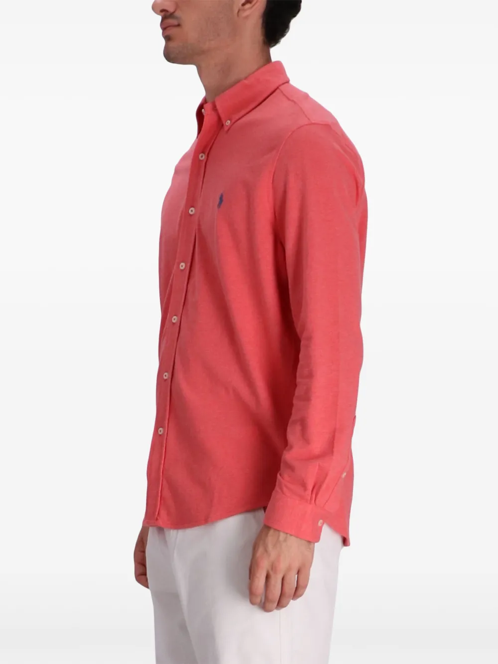 Polo Ralph Lauren Overhemd met borduurwerk Roze