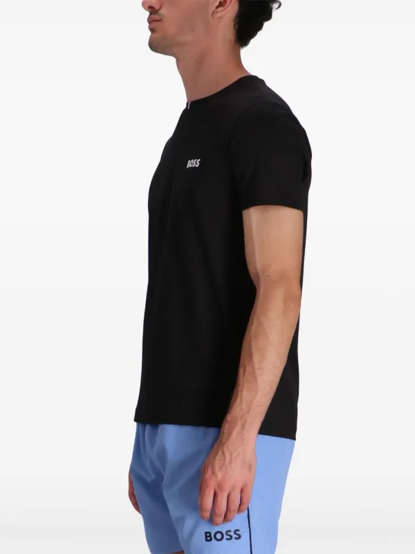 BOSS x Matteo Berrettini Active T-shirt | Black | FARFETCH