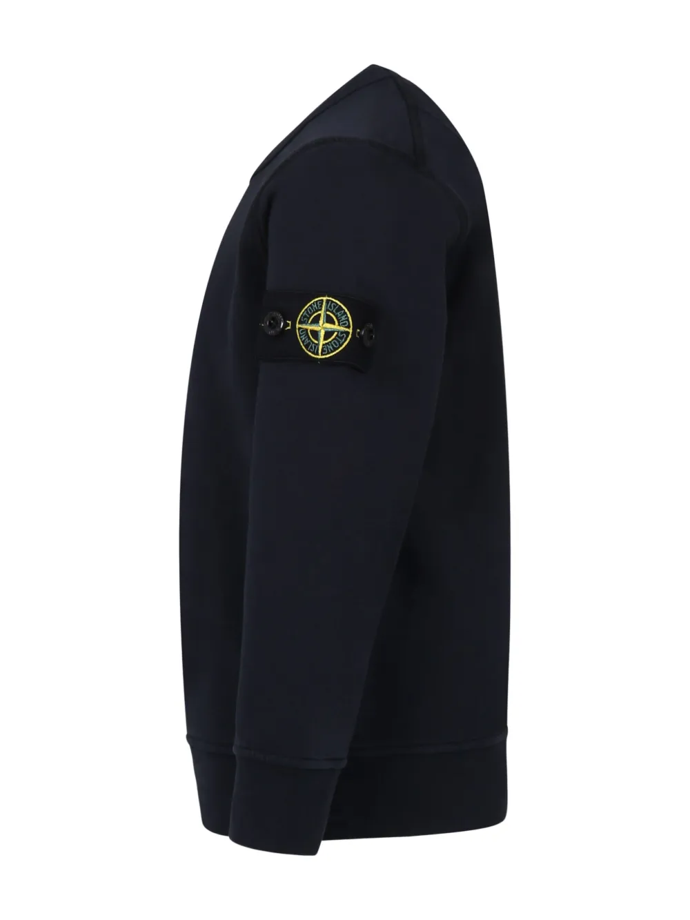 Stone Island Junior Sweater met Compass-logopatch Blauw