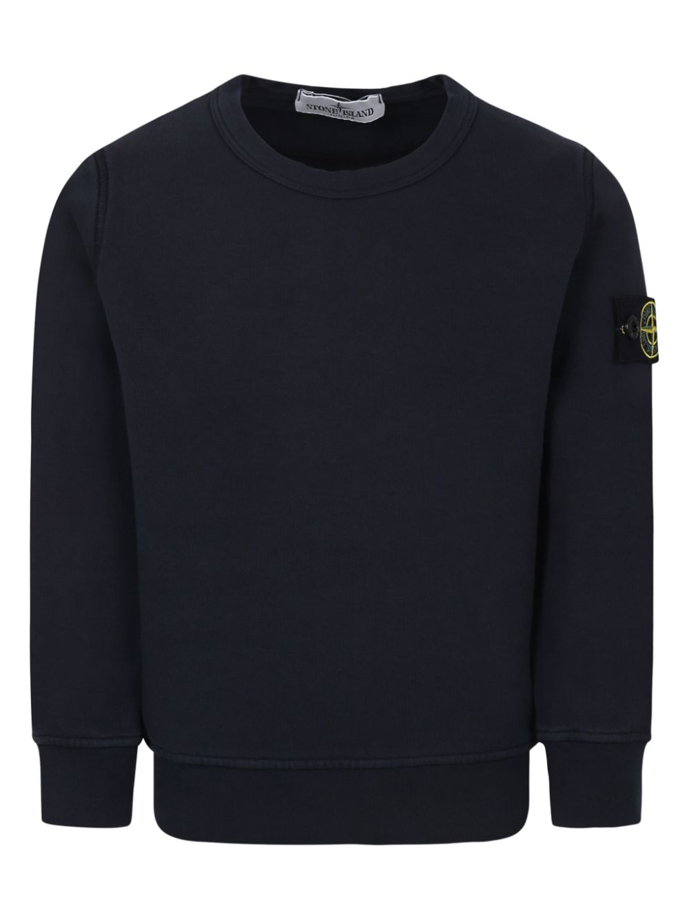 Stone Island Junior Sweater met Compass-logopatch Blauw