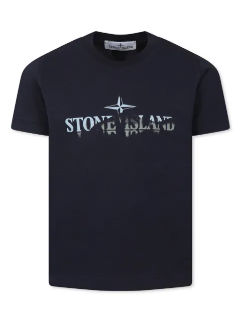 Stone Island Junior logo-print T-shirt