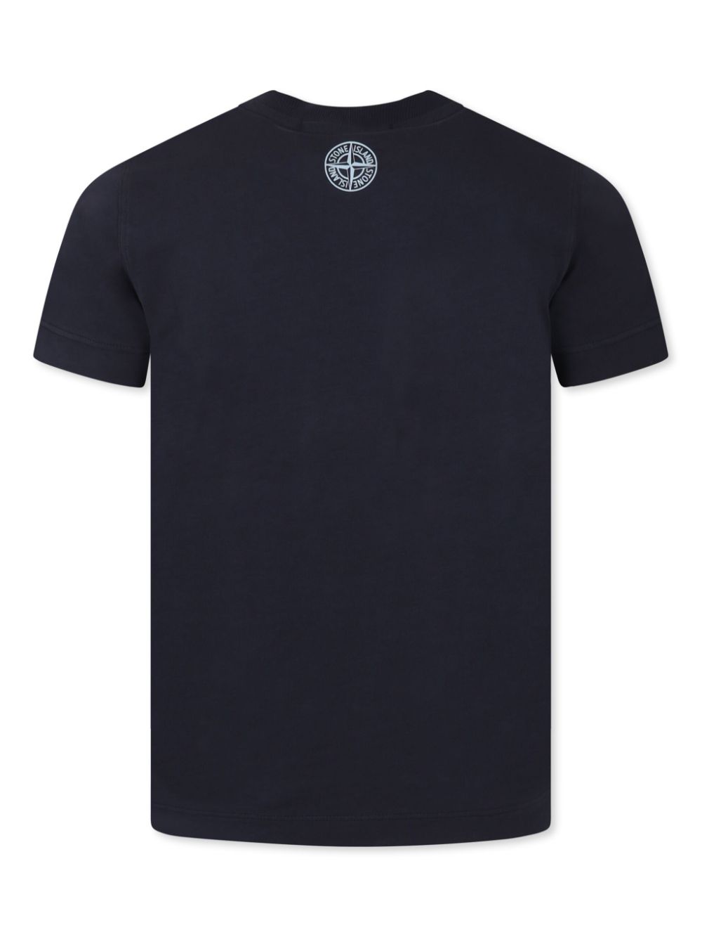 Stone Island Junior logo-print T-shirt - Blue