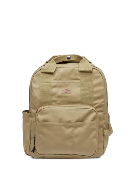 DICKIES logo-patch backpack