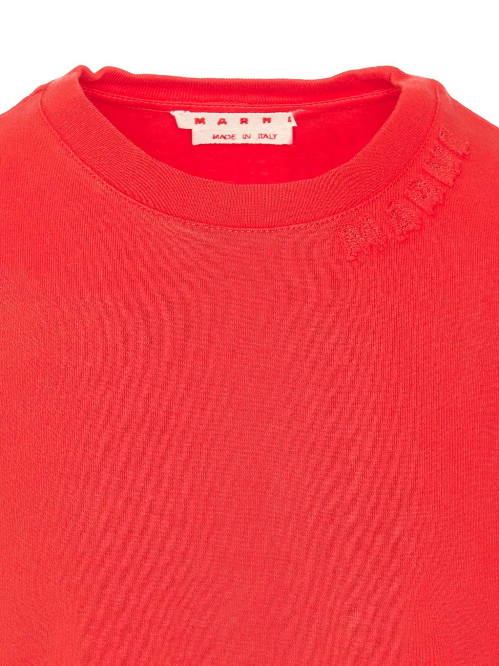 Marni Katoenen T-shirt Rood