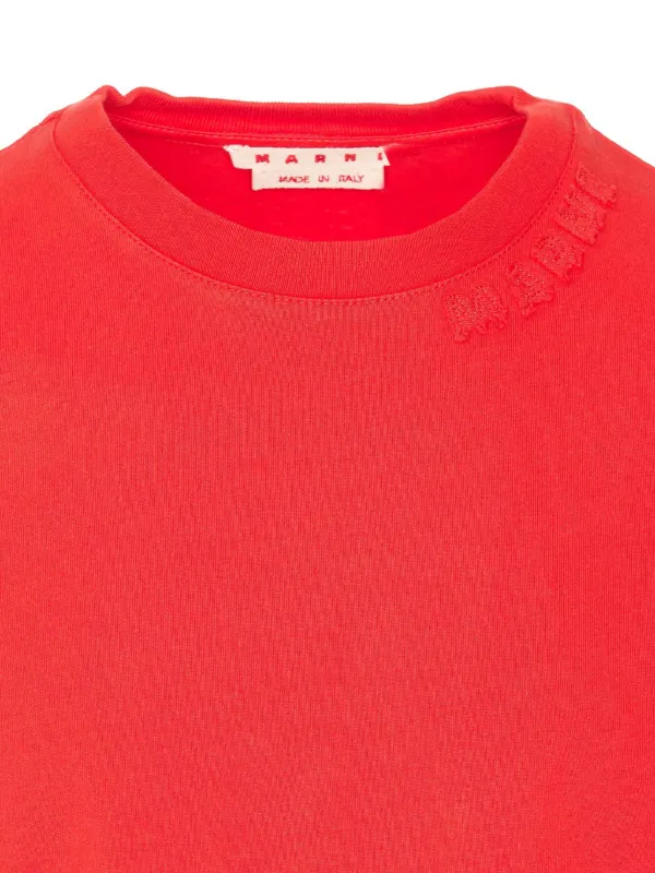 Marni Cotton t-shirt | Red | FARFETCH
