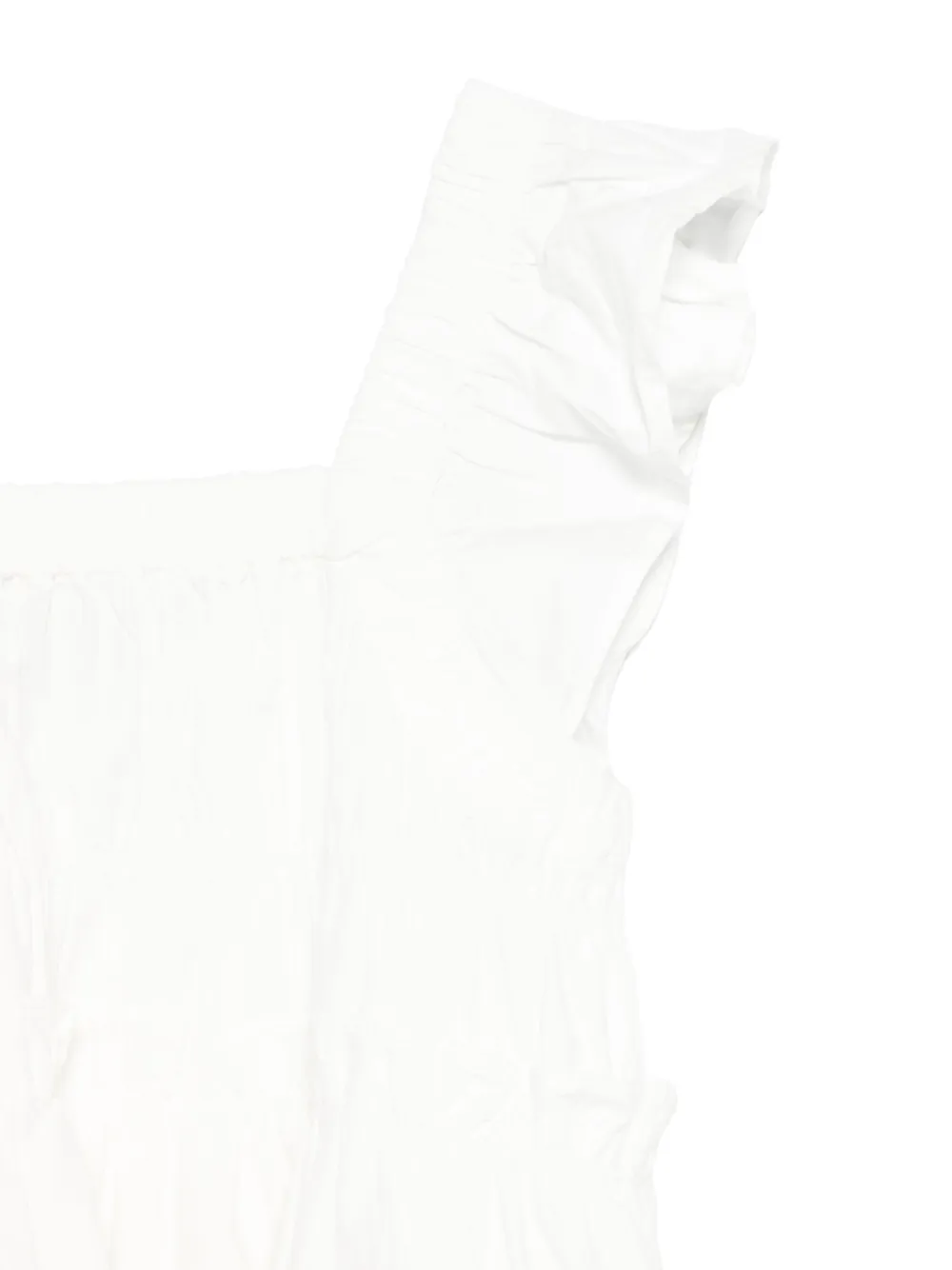 Stella McCartney Kids Jurk met geborduurd patroon Wit