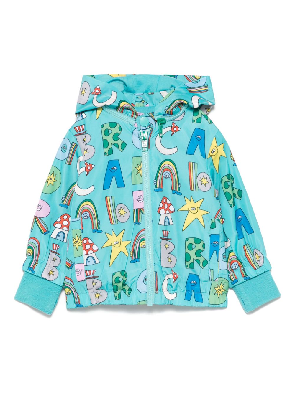 Stella McCartney Kids Jack met grafische print Groen