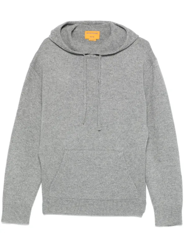 Guest In Residence Cashmere Hoodie in Grey