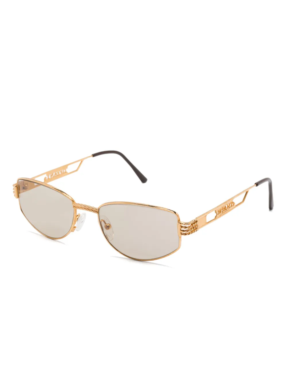 Tiffany & Co. Pre-Owned oval-frame sunglasses | Men | Image 2