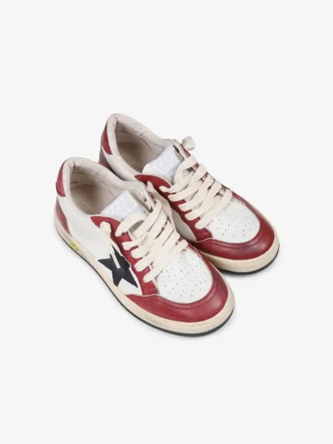 Golden Goose Kids سنيكر 'بول ستار'
