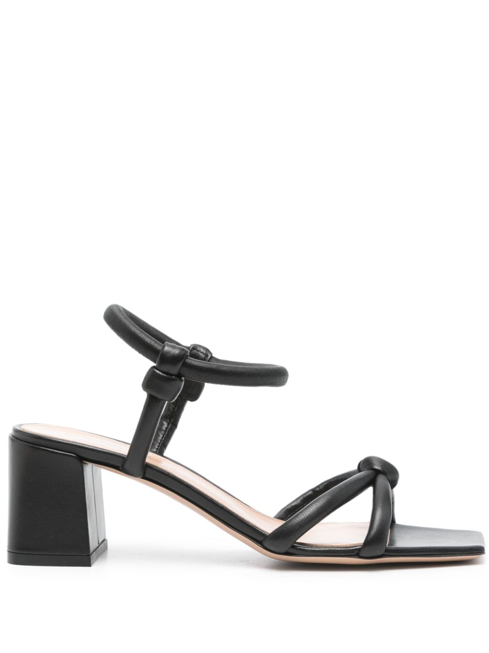 Gianvito Rossi 55mm Juno sandals Black