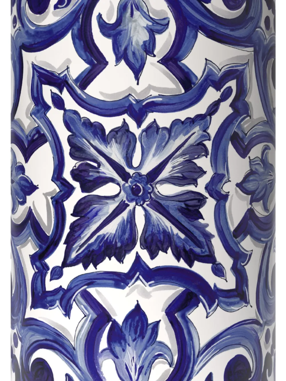 Dolce & Gabbana Graphic-print Thermos In Blue