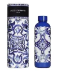 Dolce & Gabbana graphic-print thermos - Blue