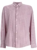 BOSS patterned cotton shirt - Red