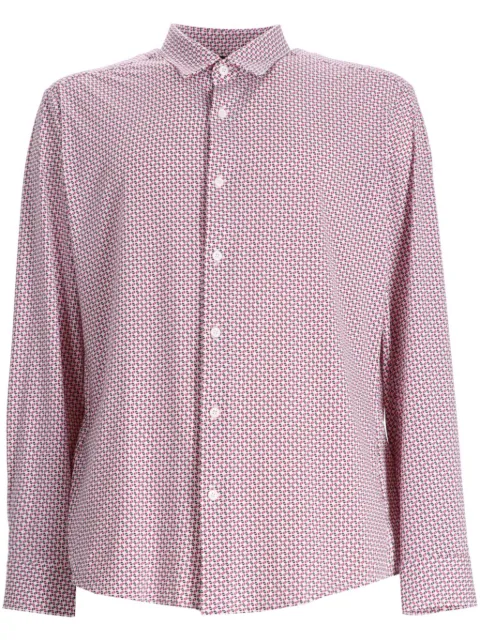 BOSS patterned cotton shirt
