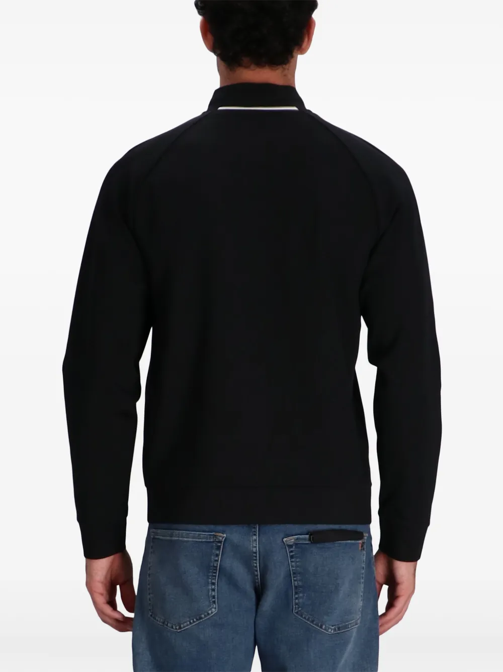 BOSS x Matteo Berrettini sweater Zwart