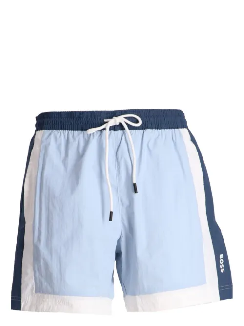BOSS short de bain Remy - Bleu - BOSS - Modalova