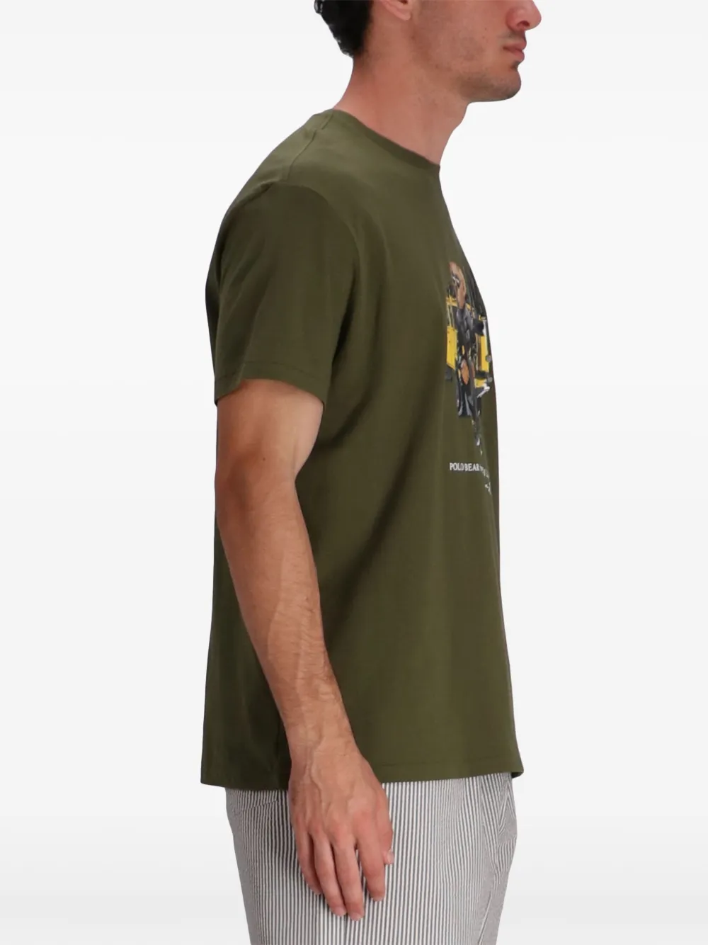 Polo Ralph Lauren T-shirt met Polo Bear-print Groen