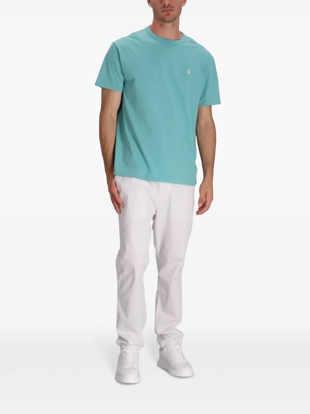 Polo Ralph Lauren T-shirt met borduurwerk Blauw
