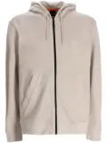 BOSS logo-patch hoodie - Neutrals